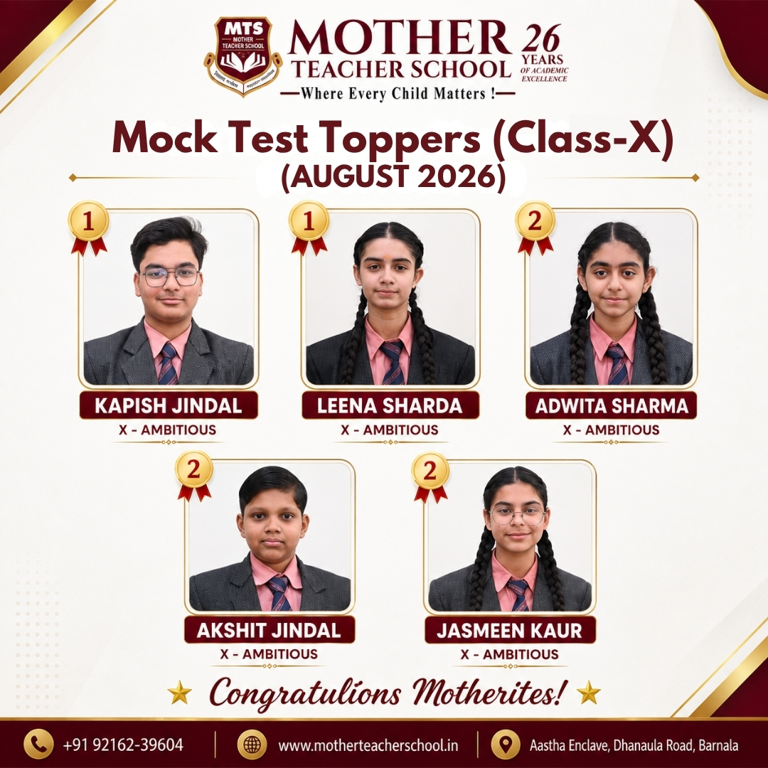 Mother Teacher School Barnala
